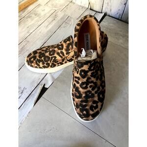 Steve Madden Gills-A Cheetah Prints Women's Sneaker Shoes Size 9